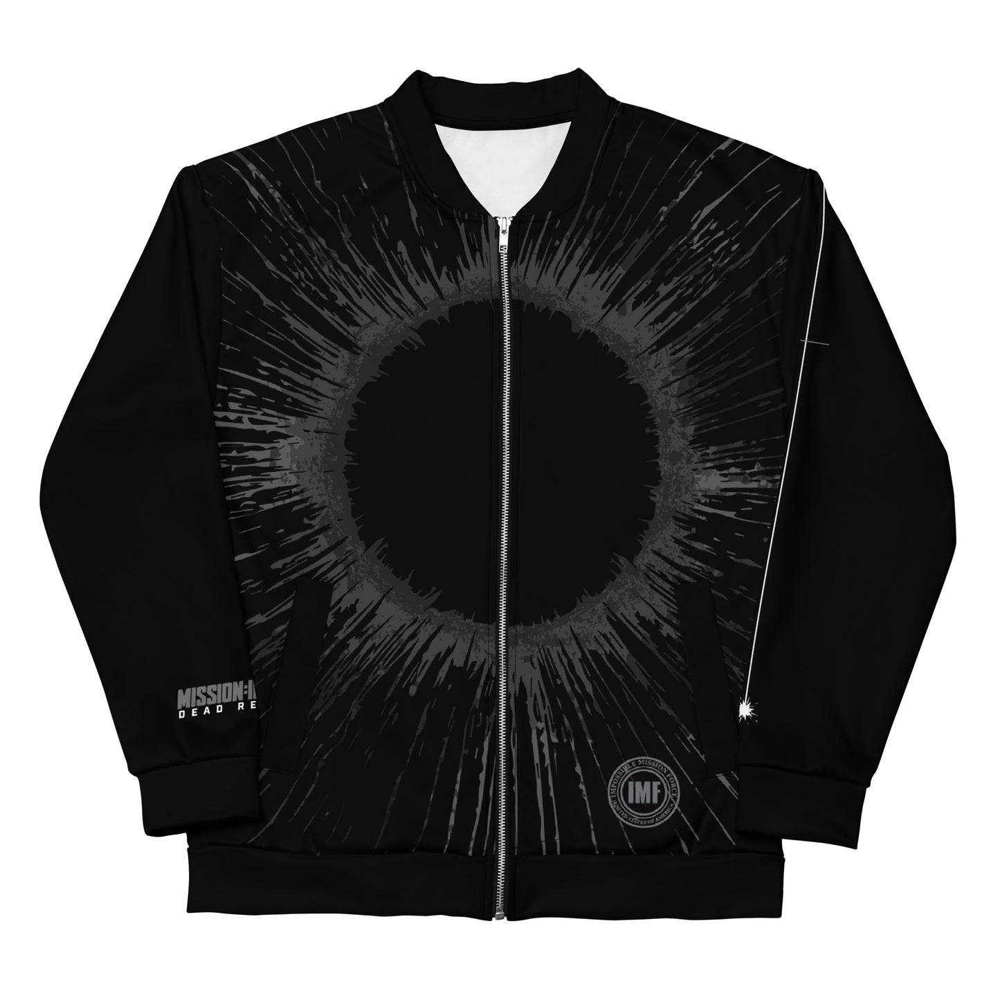 Mission: Impossible - Dead Reckoning Sunburst Unisex Bomber Jacket White