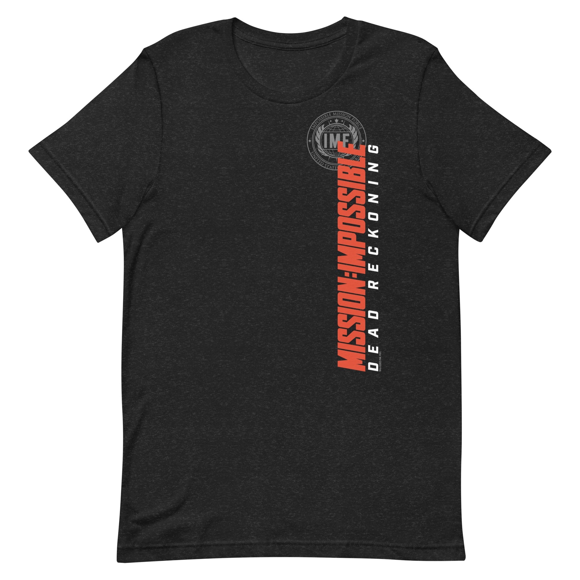 Mission: Impossible - Dead Reckoning Logo T-Shirt Black Heather