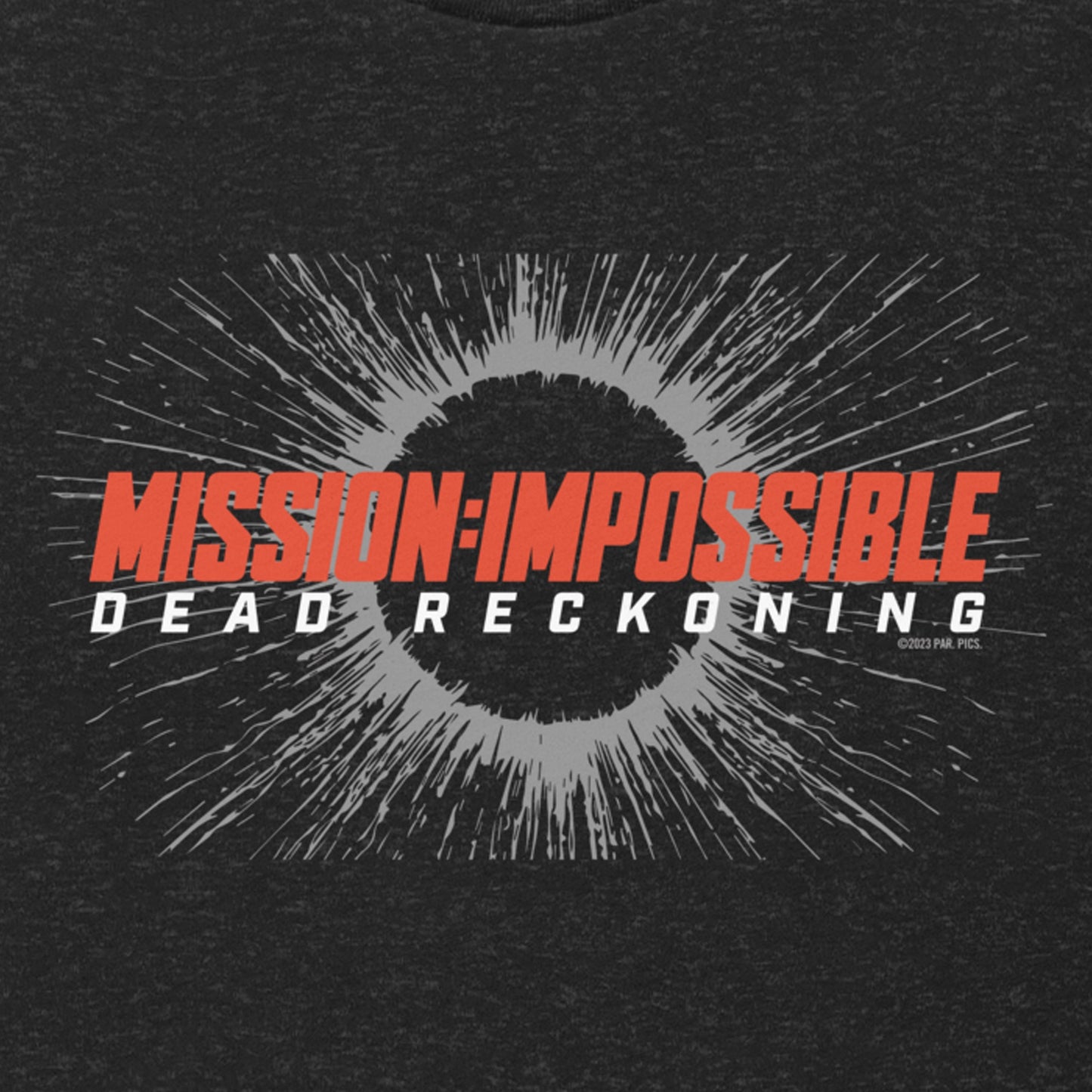 Mission: Impossible - Dead Reckoning Logo Sunburst T-Shirt