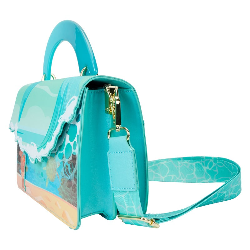 Moana 2: Ocean Wave Handle Crossbody Bag