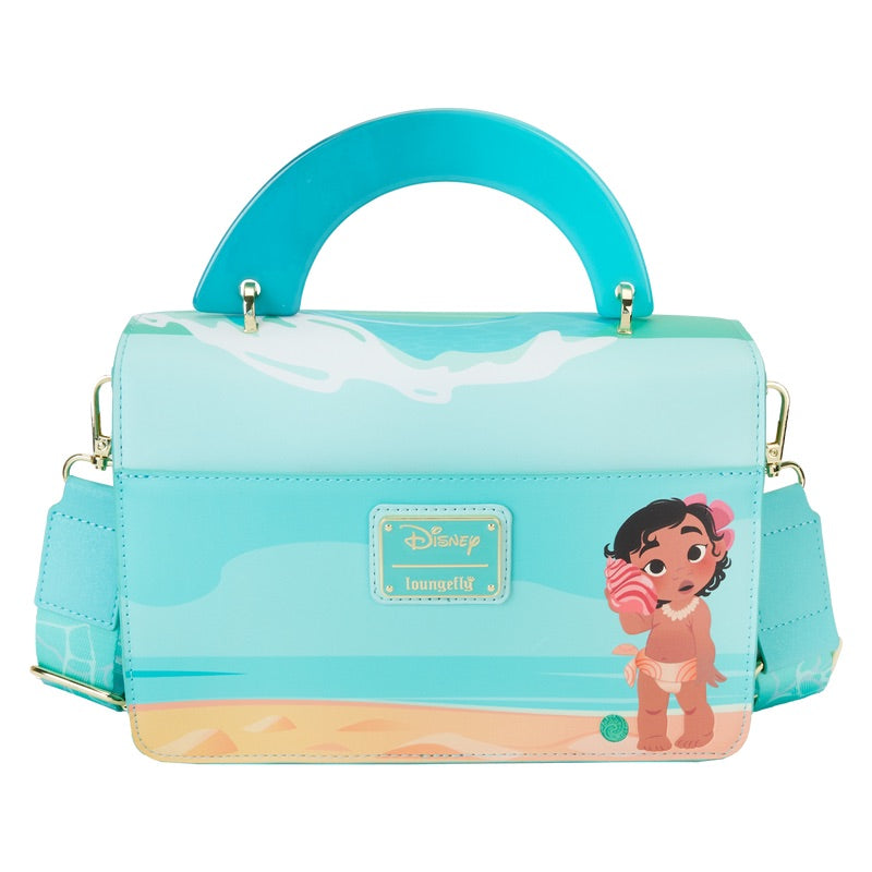 Moana 2: Ocean Wave Handle Crossbody Bag