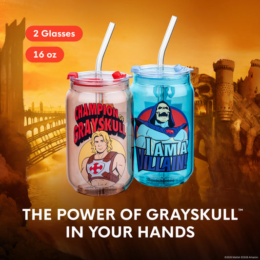 Official MOTU glassware set for fans and collectors
