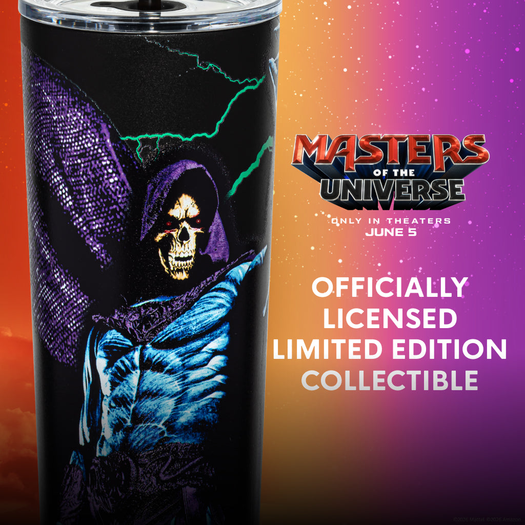 Masters of the Universe movie collectible drinkware by Dragon Glassware