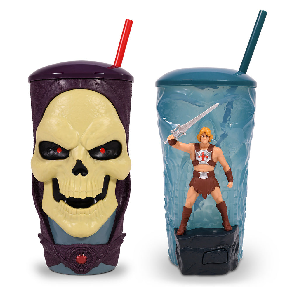 Masters of the Universe Skeletor & He-Man Light-Up Grippr Cup Set of 2