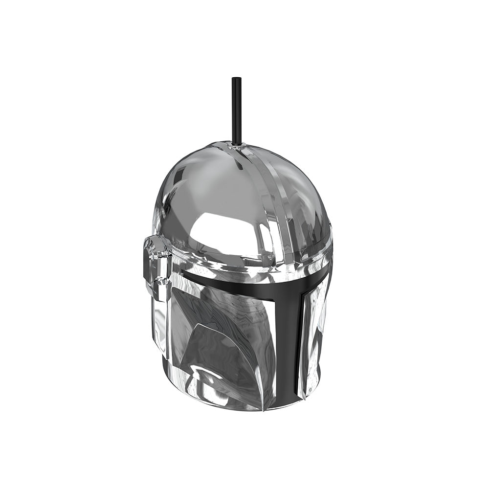 The Mandalorian & Grogu Mandalorian Electropainted Helmet Tumbler