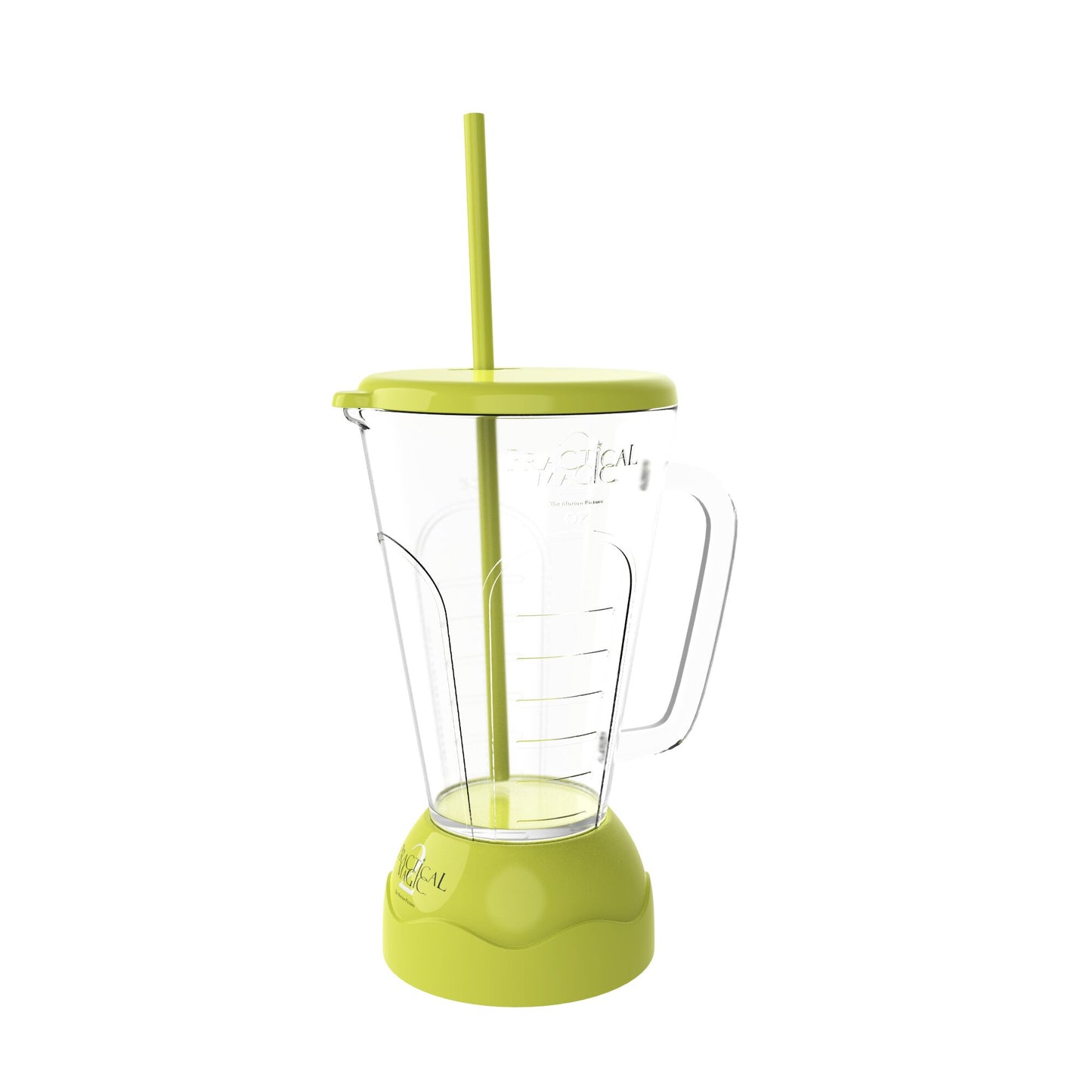 Practical Magic 2 24oz blender drink container with logo