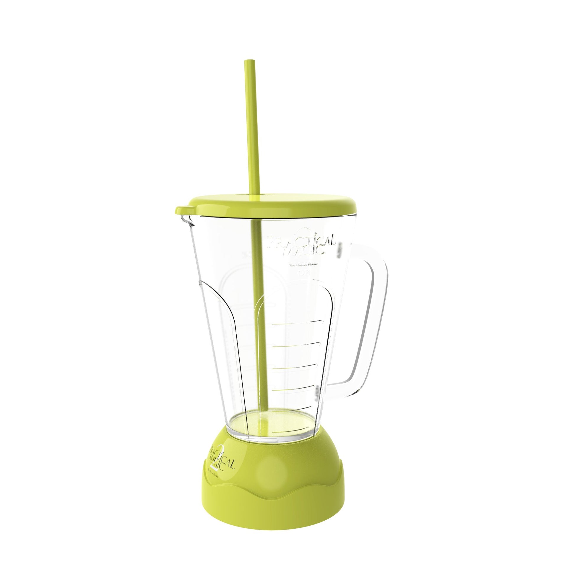 Practical Magic 2 24oz blender drink container with logo
