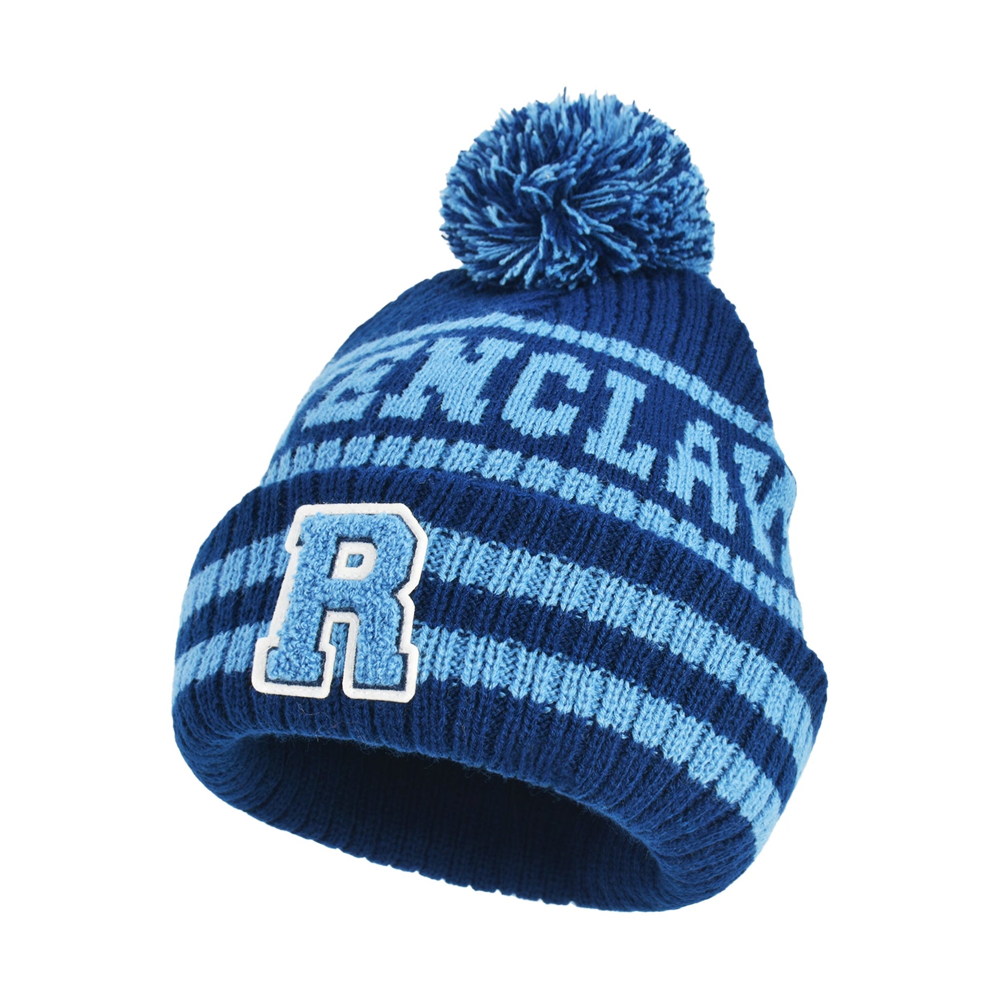 Blue Harry Potter Ravenclaw beanie with pom pom