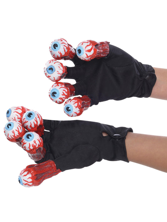 Beetlejuice Gloves with Eyeballs