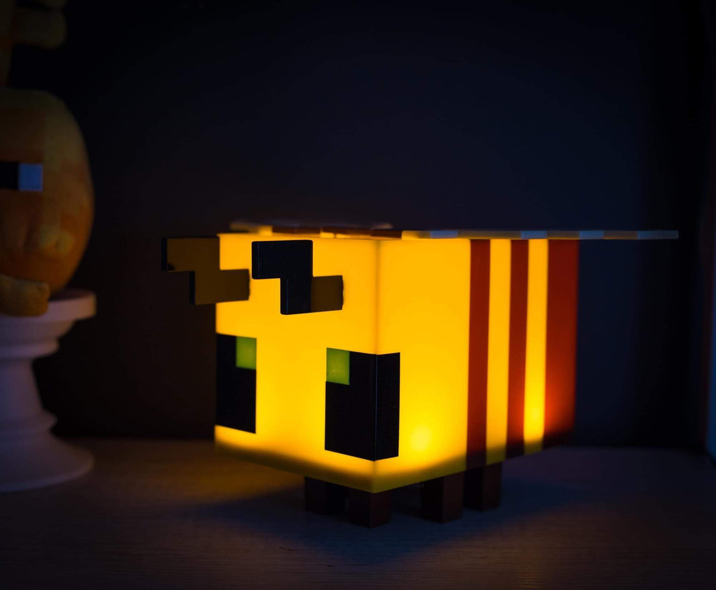 A Minecraft Movie Bee 5 Inch Figural Mood Light