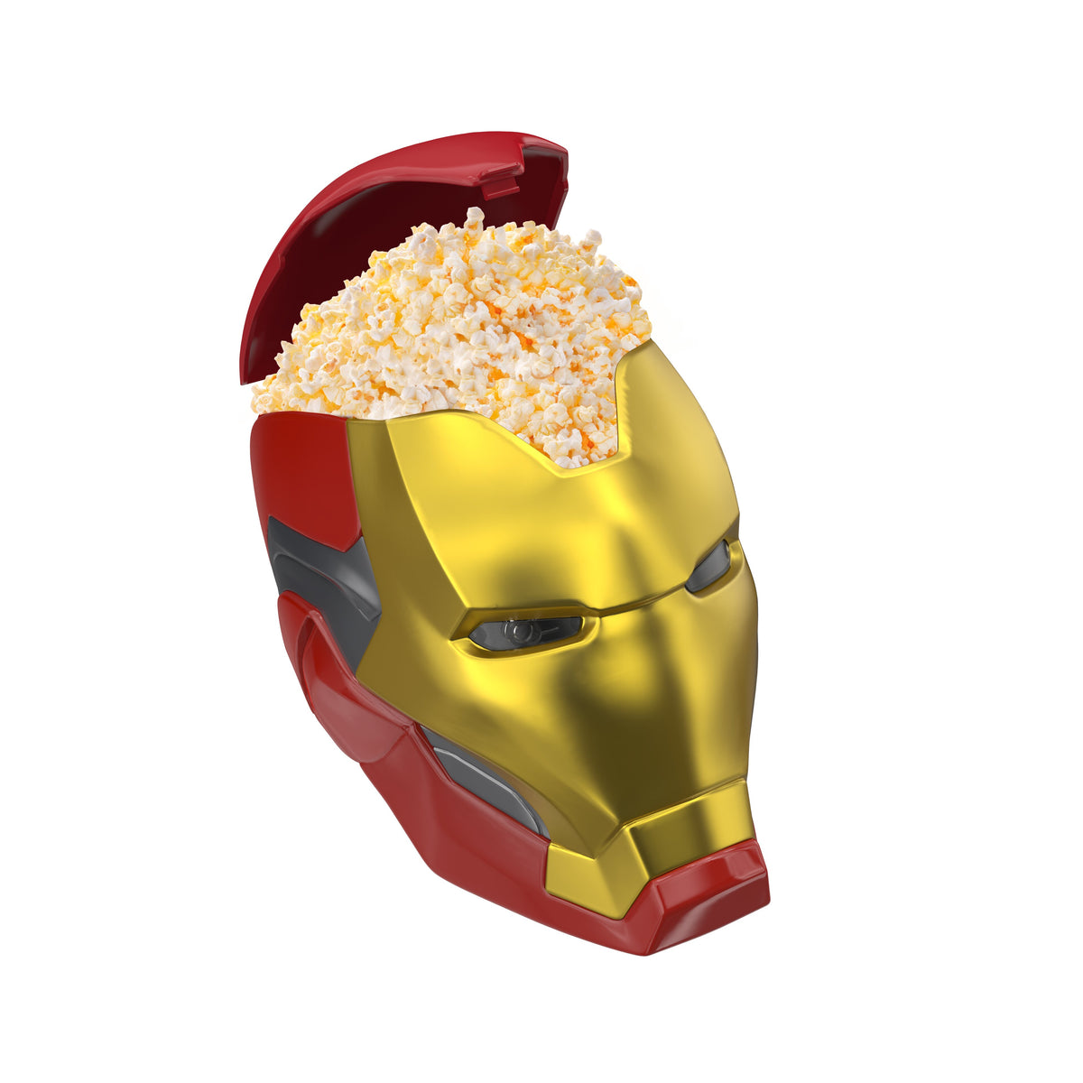Avengers: End Game Iron Man Helmet Head Popcorn Container front view