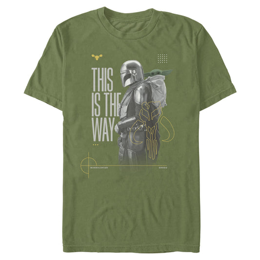 The Mandalorian and Grogu This Is The Way Mandalorian T-shirt