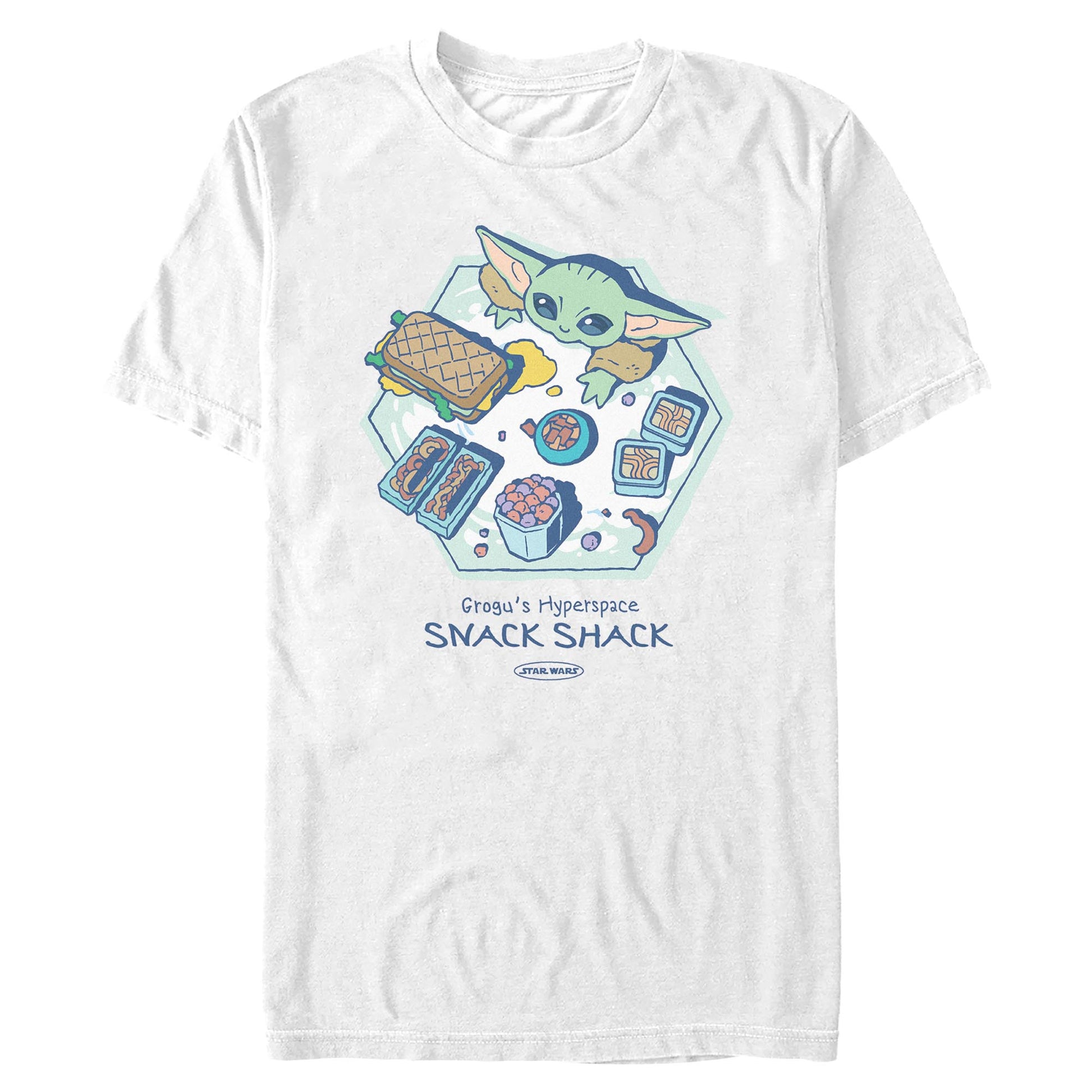 The Mandalorian and Grogu Snack Shack T-shirt