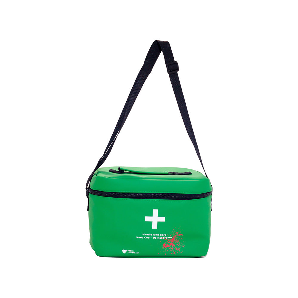 Resident Evil Medical Courier Popcorn Bag Bucket front view