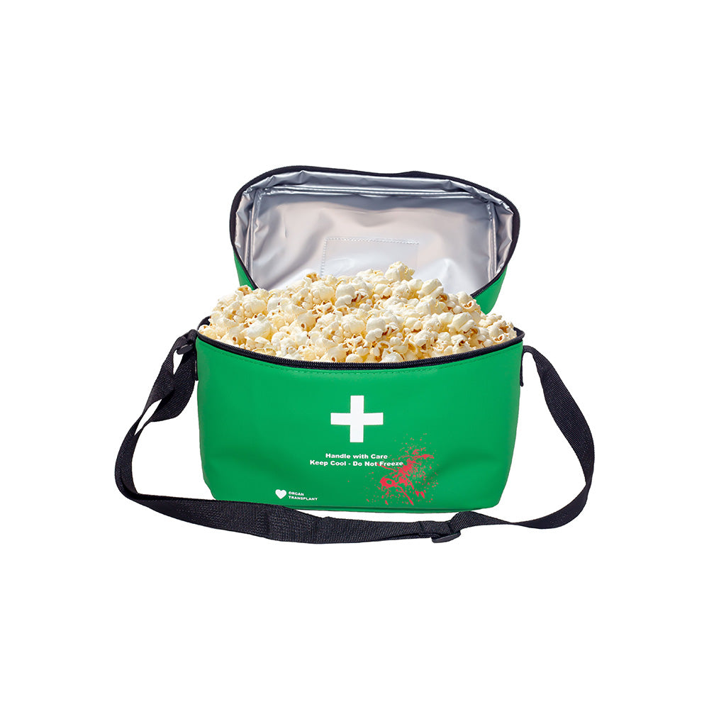Resident Evil Medical Courier Popcorn Bag Bucket side angle