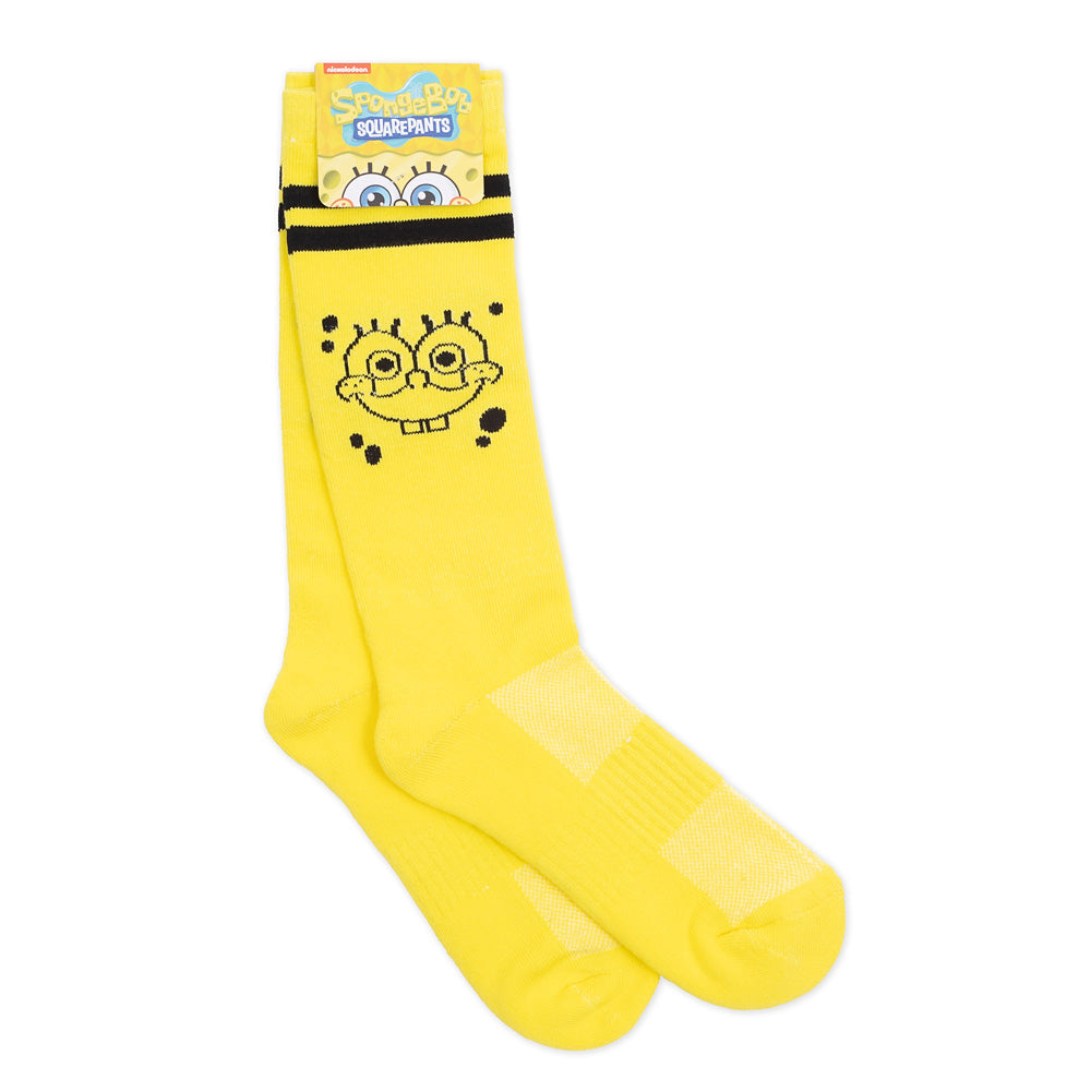 Spongebob SquarePants Smiling Face Crew Socks