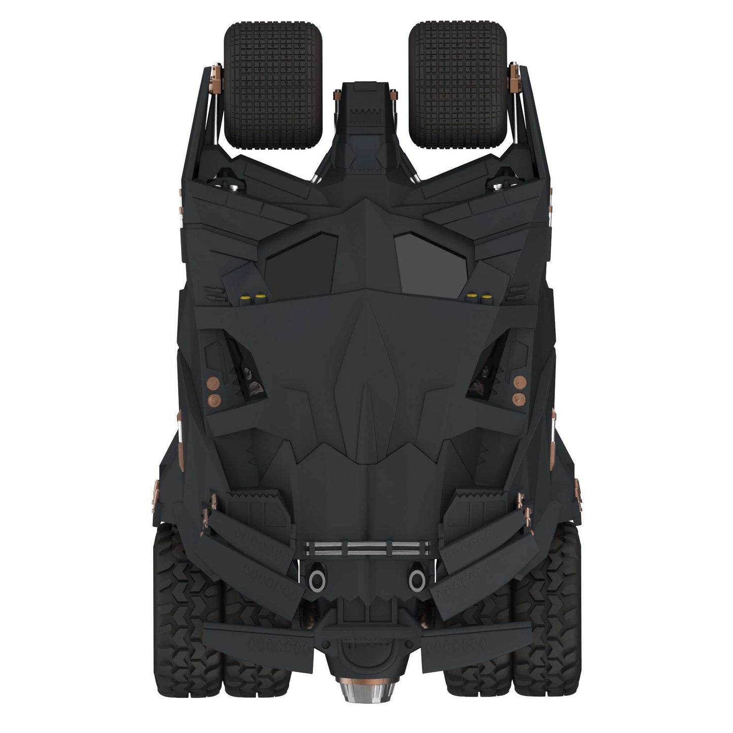 Batman Figure Super Cyborg Batmobile Tumbler Full Color