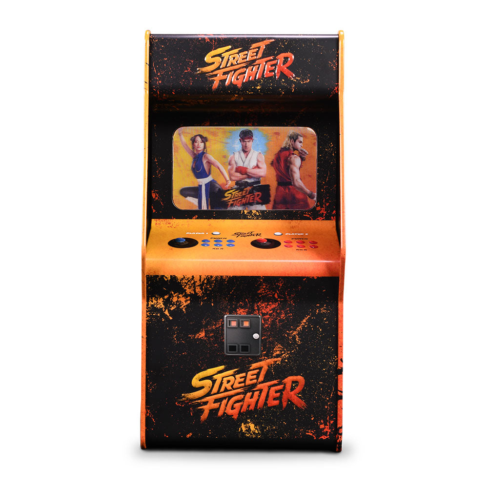 Back view of the Street Fighter collectible tin