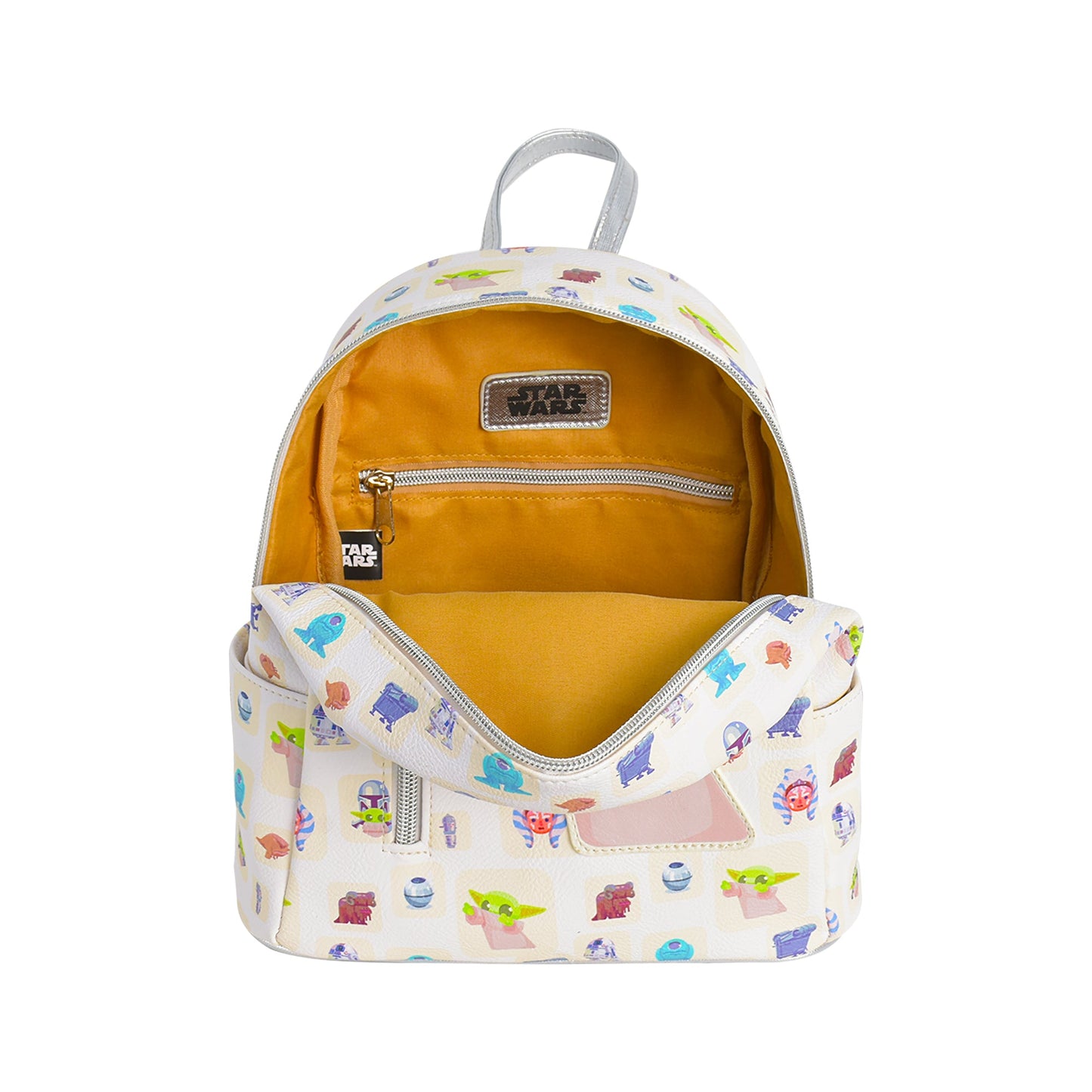 Star Wars Grogu Pattern Mini Backpack