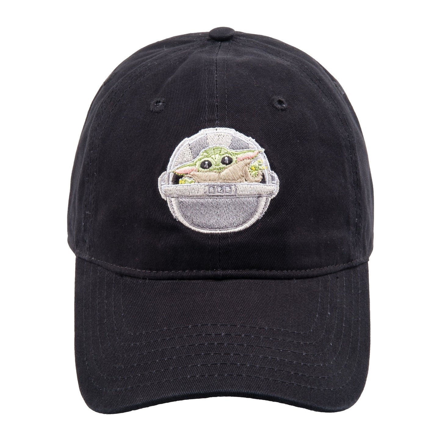 Side view of The Mandalorian cotton dad hat
