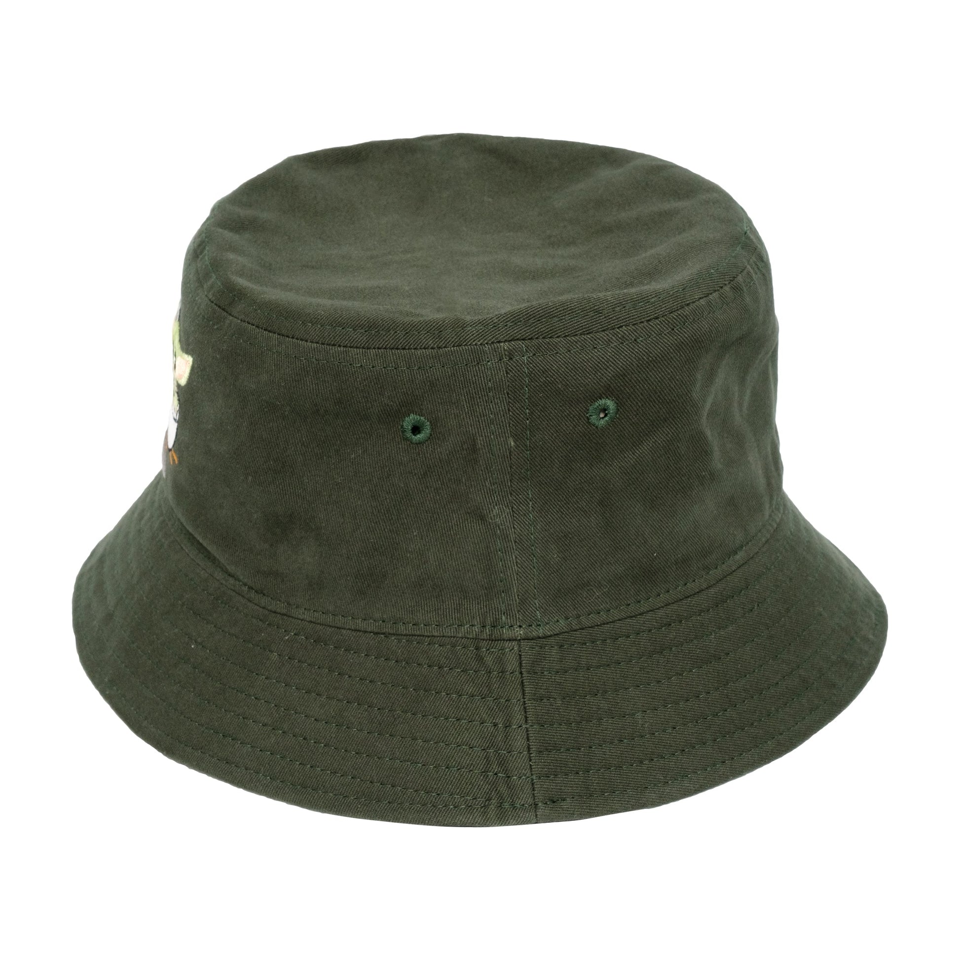 Grogu corduroy hat interior view showing adjustable fit strap