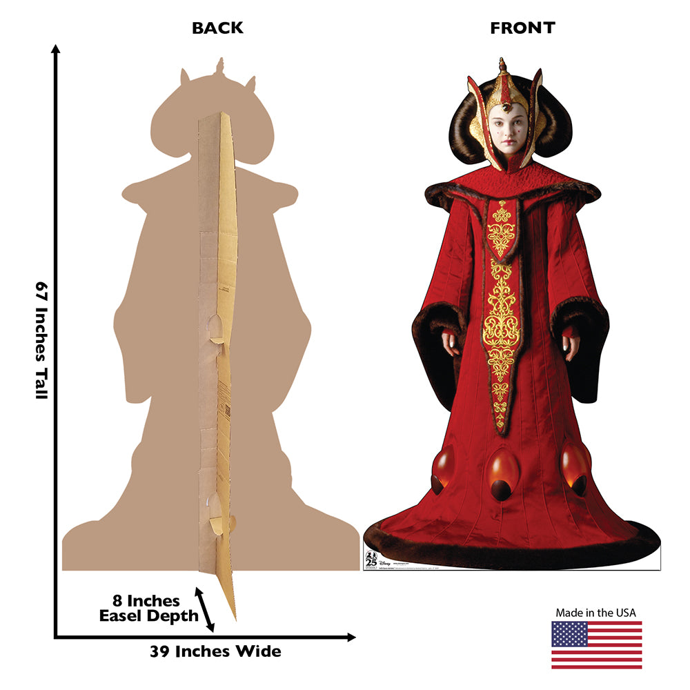 padme red dress Star Wars The Phantom Menace Queen Amidala™ Standee – Cinemark Shop
