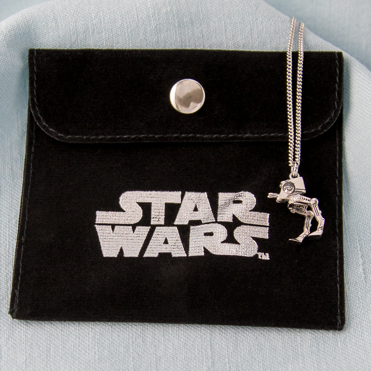 AT-ST scout transport jewelry mid-stride pose