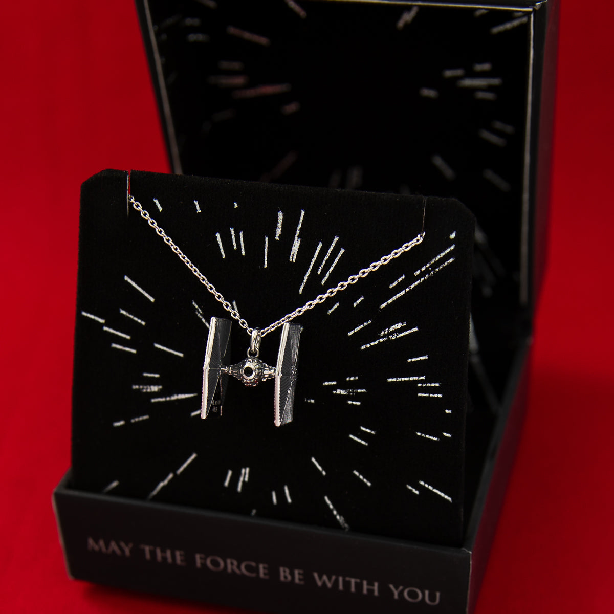 スターウォーズ May The Force Be With You ネックレス Star Wars Necklace TIE Fighter by RockLove | Cinemark Shop