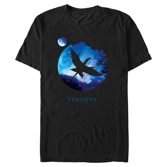 Avatar: Fire and Ash Pandora Planet T-shirt Black