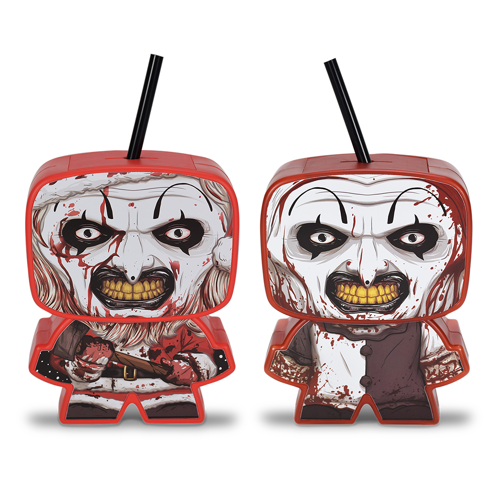 Terrifier 3 Art The Clown Beverage Buddies - Set of 2