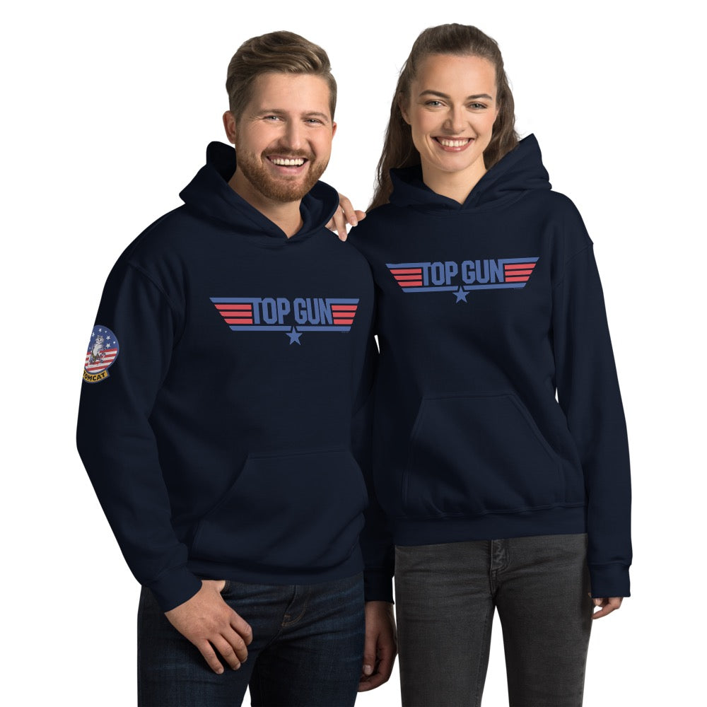 Top Gun Red & Blue Hoodie