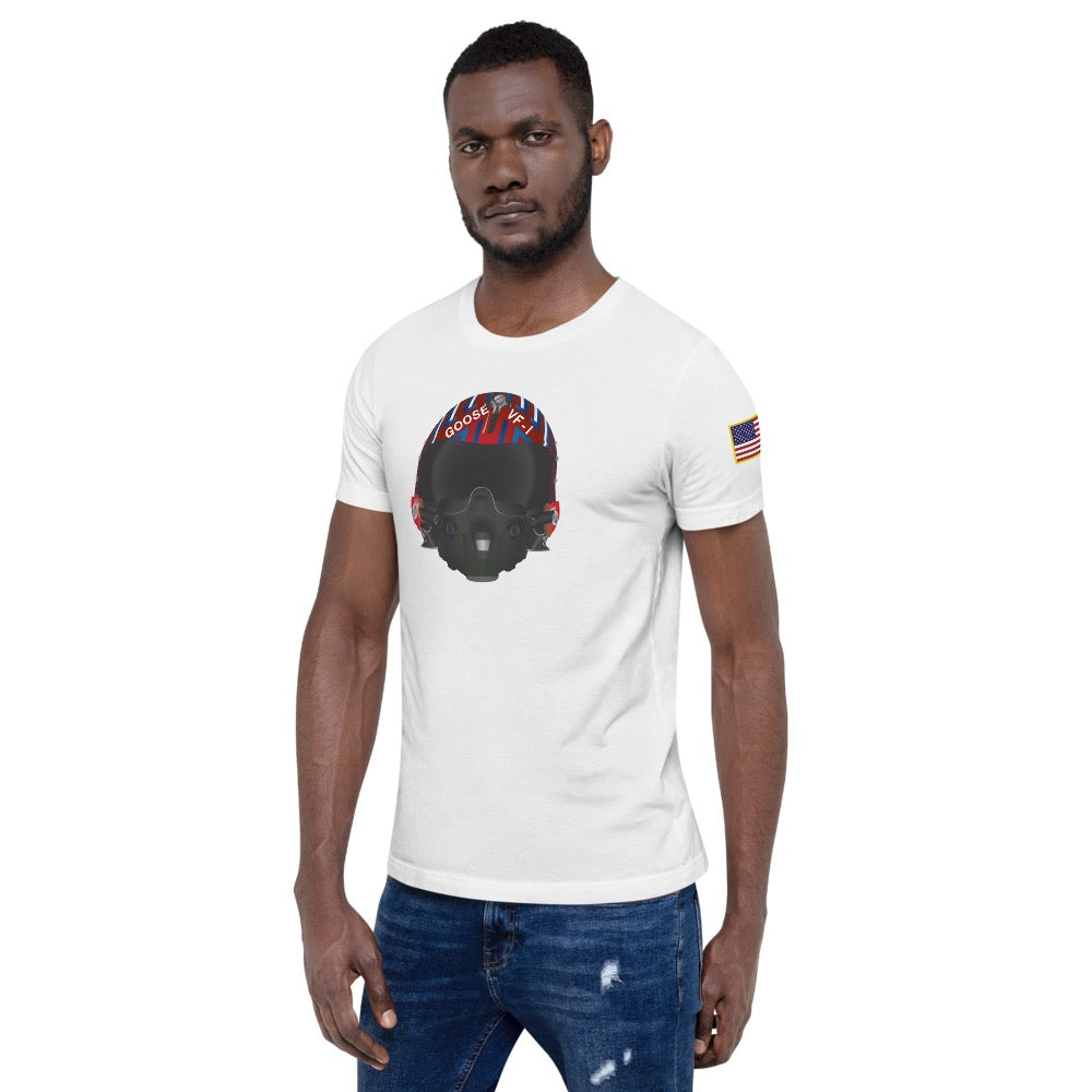 Top Gun Goose Helmet T-Shirt