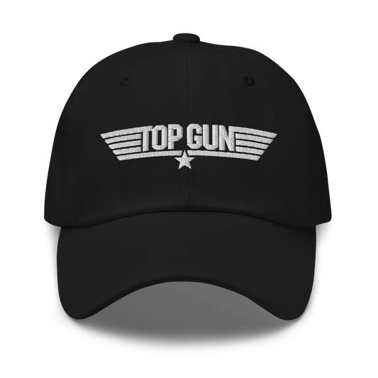 Top gun classic dad hat - black