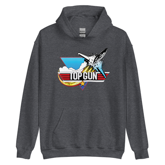 Top gun need for speed hoodie - charcoal