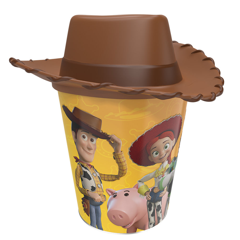 Toy Story 5 130 oz. Tin Bucket with 3D Lid Woody's Hat-4