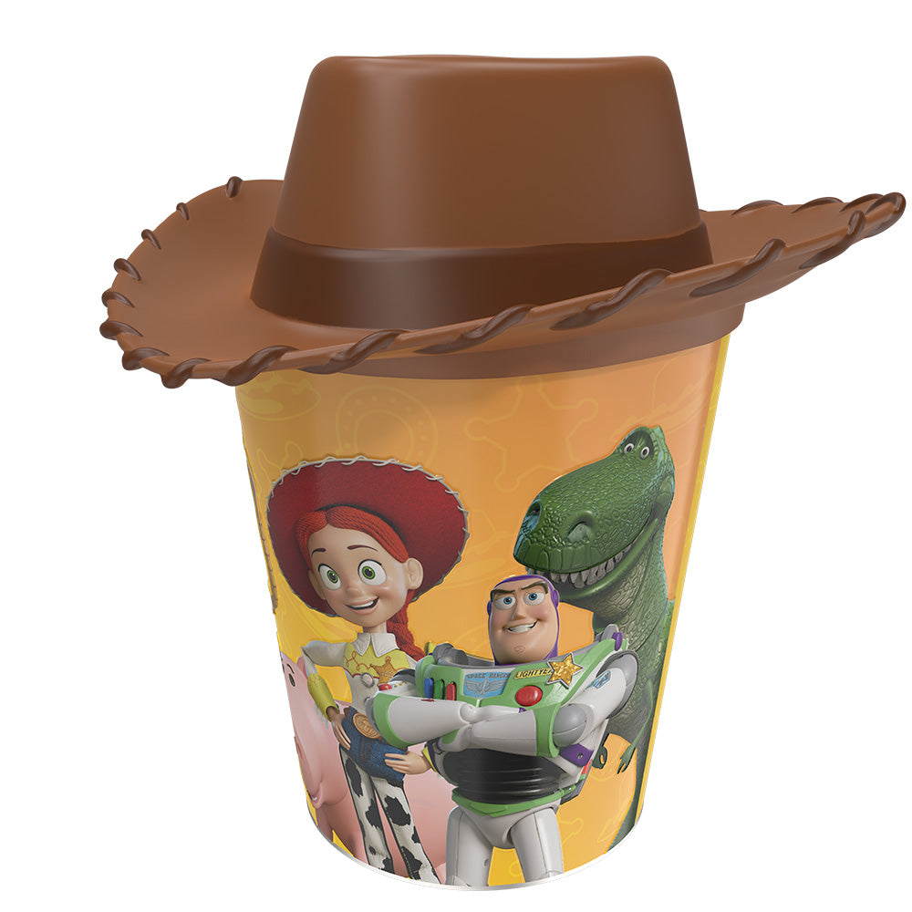 Toy Story 5 130 oz. Tin Bucket with 3D Lid Woody's Hat-3