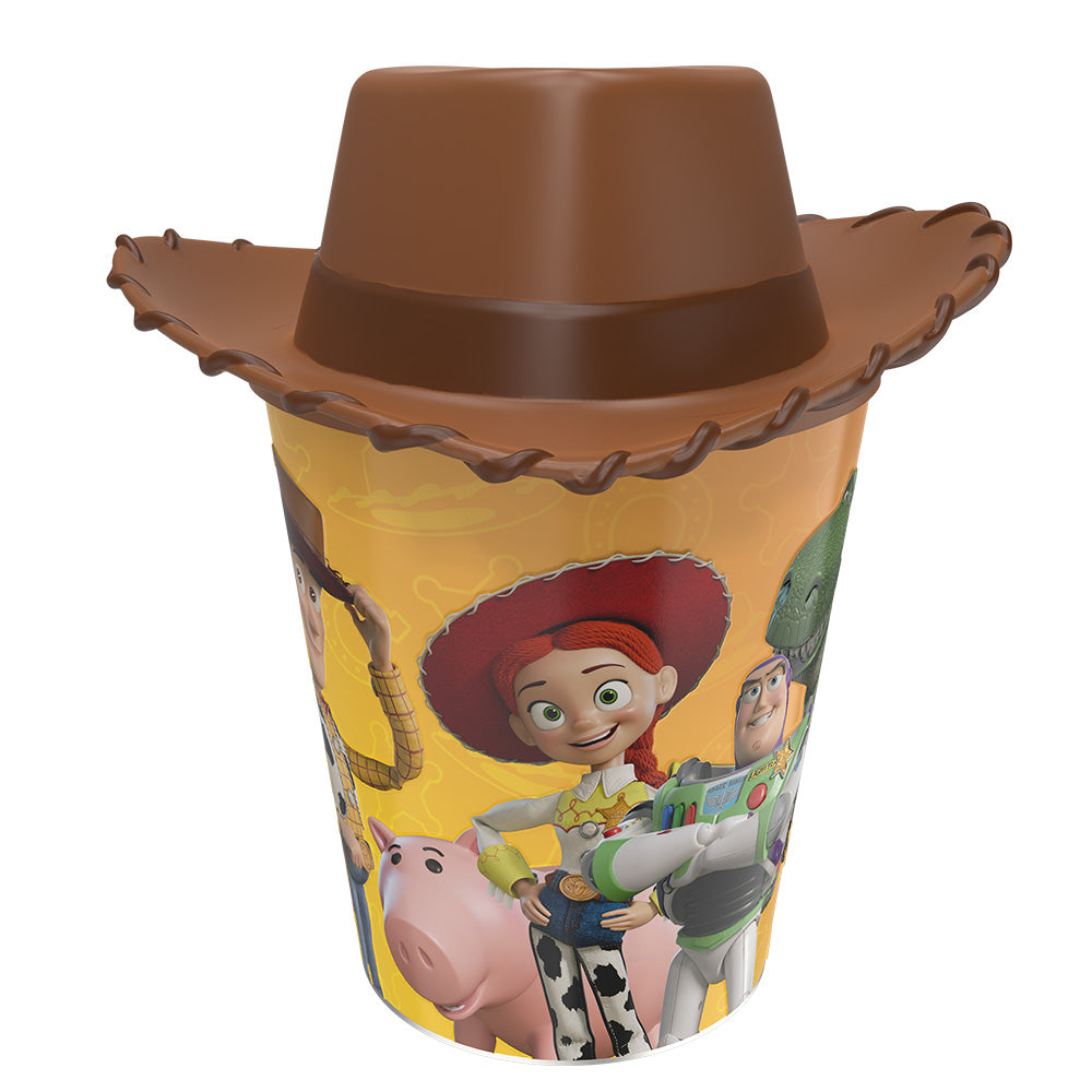 Toy Story 5 130 oz. Tin Bucket with 3D Lid Woody's Hat-2