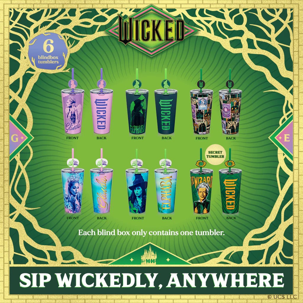 Wicked Blind Box Mystery Design 16 oz Tumbler | Cinemark Shop