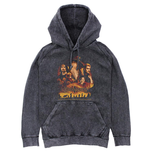 The Lord of the Rings Characters Hoodie Black