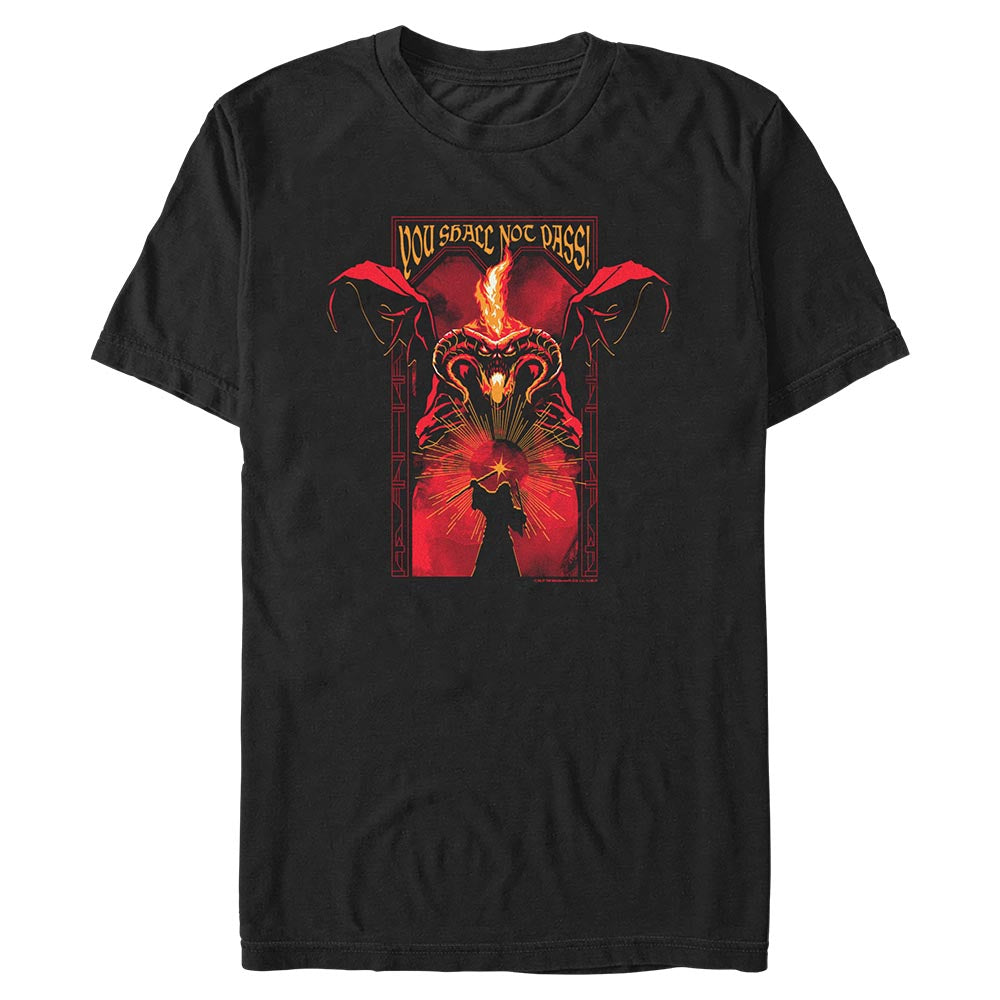 The Lord of the Rings Balrog T-Shirt Black