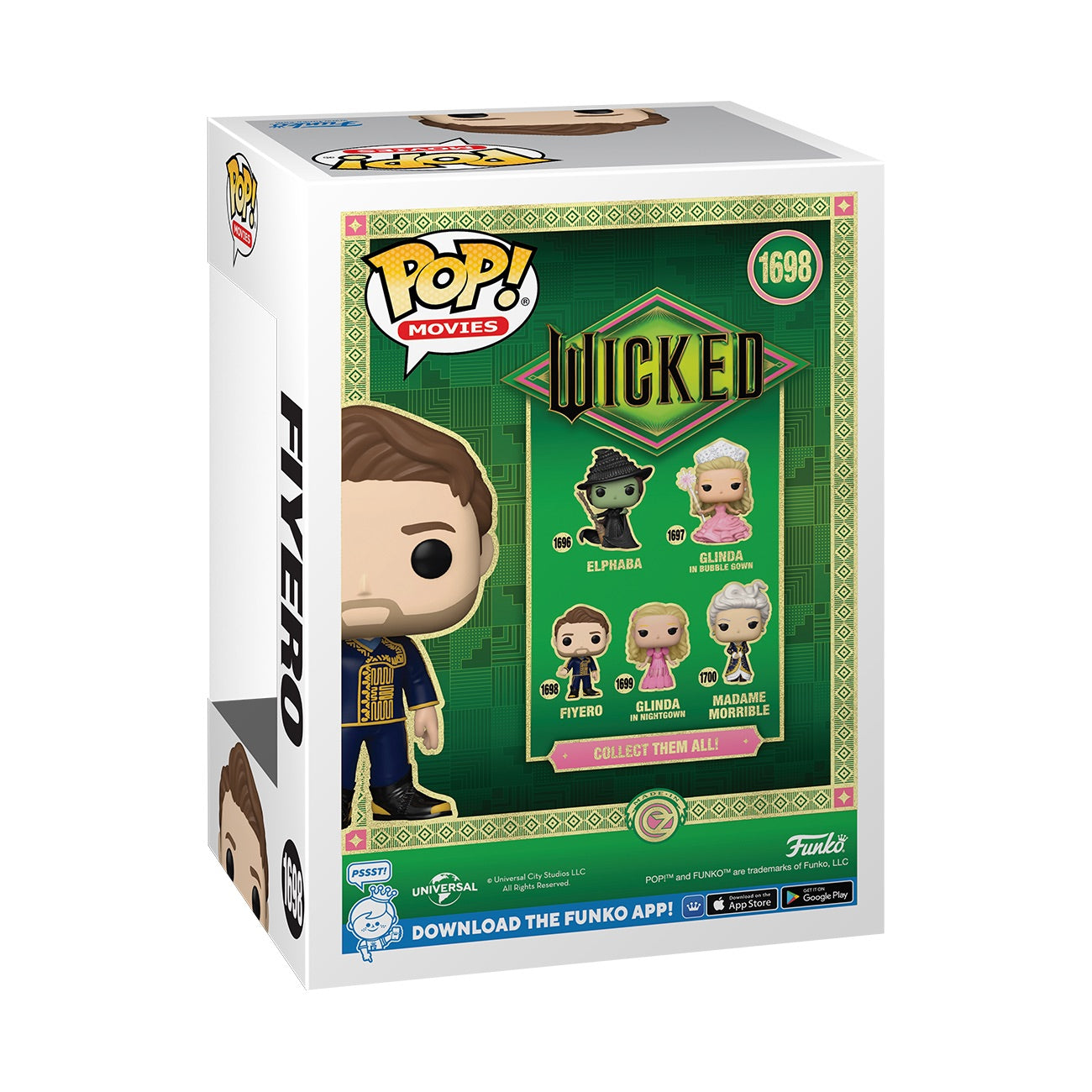 Wicked: Fiyero Funko Pop! Figure