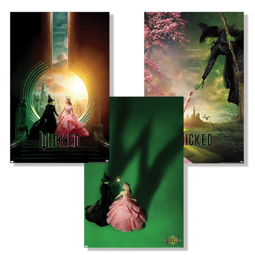 Wicked: Movie Premiere Poster Set