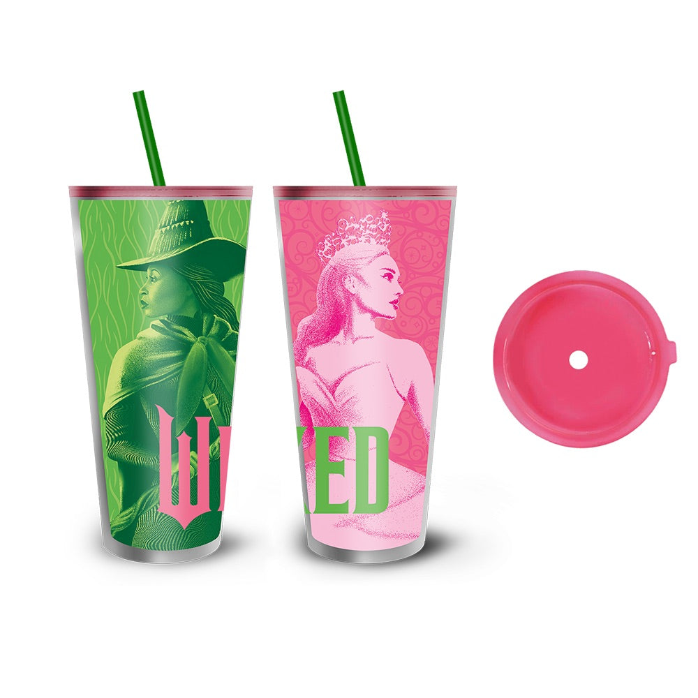 Wicked: Elphaba & Glinda Double Wall Tumbler