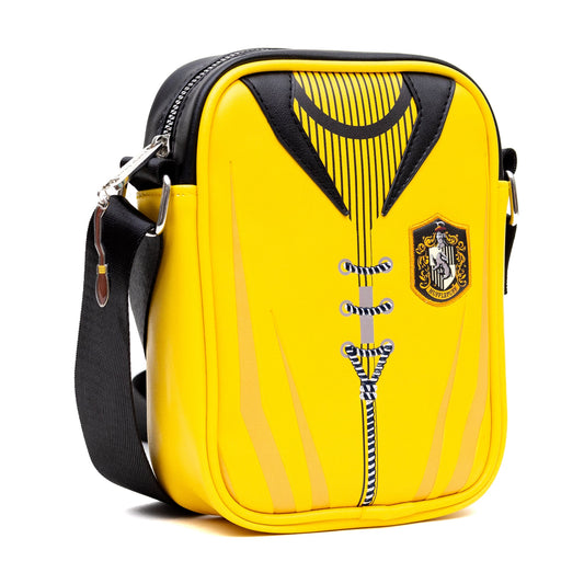 Harry Potter Hufflepuff Quidditch Uniform Crossbody Bag strap detail