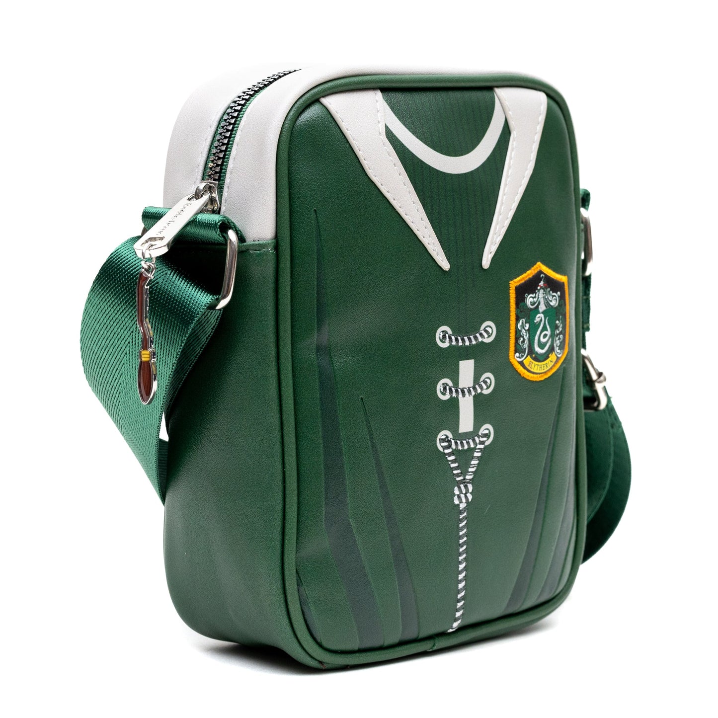 Slytherin Quidditch Bag adjustable strap detail