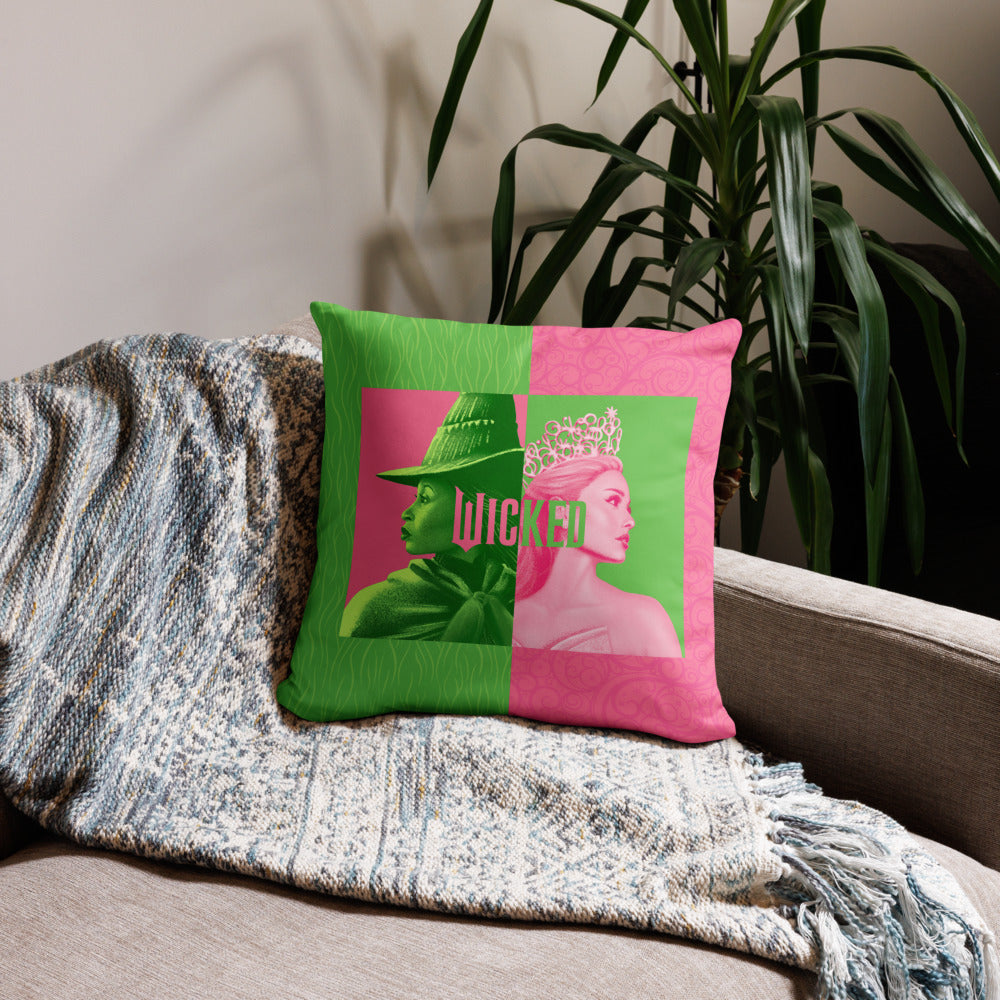 Wicked Elphaba Glinda Pillow