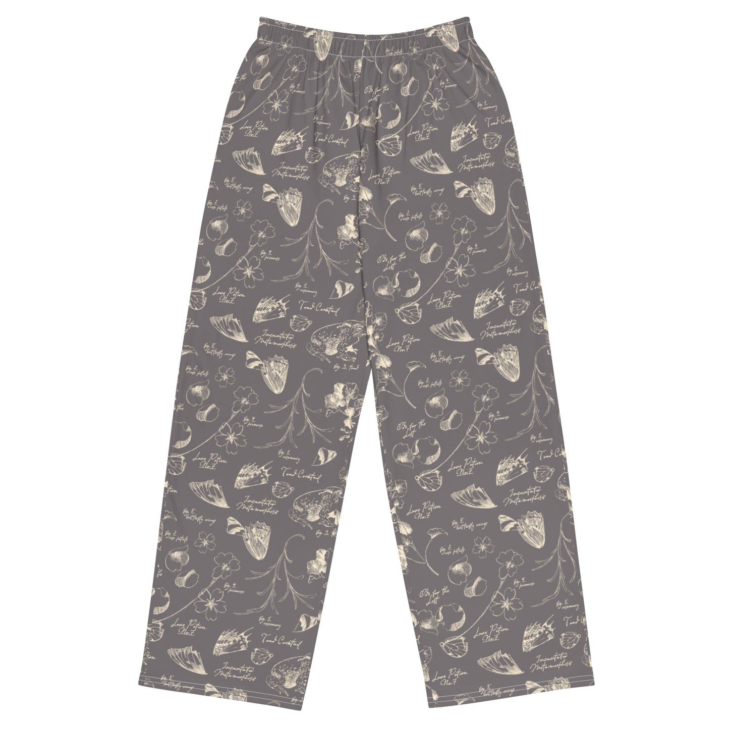 Practical Magic 2 Lounge Pants featuring a potion ingredients all-over print design.