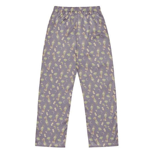 Unisex Practical Magic 2 pajama pants featuring an all-over margarita print