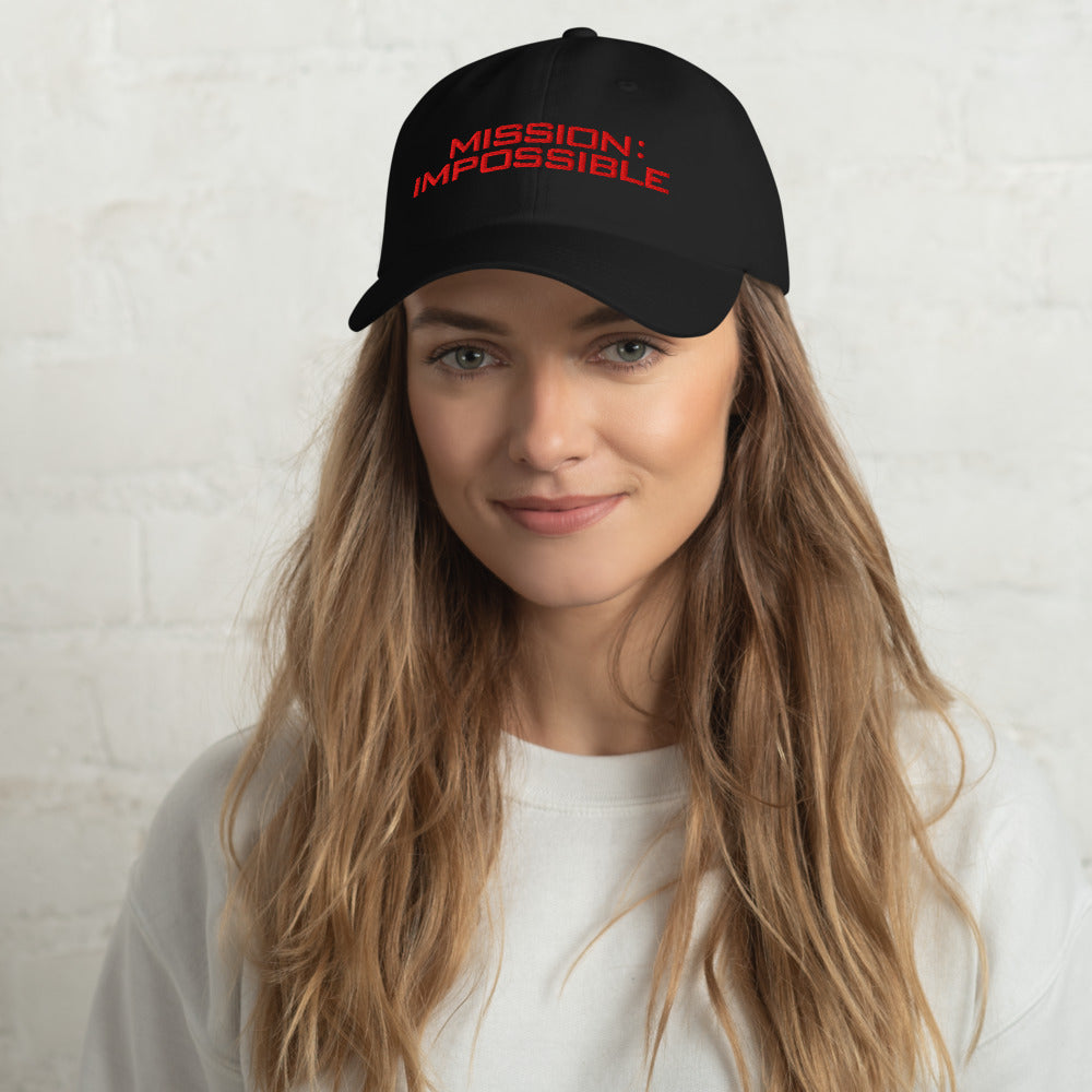 Mission: Impossible - The Final Reckoning Logo Embroidered Dad Hat