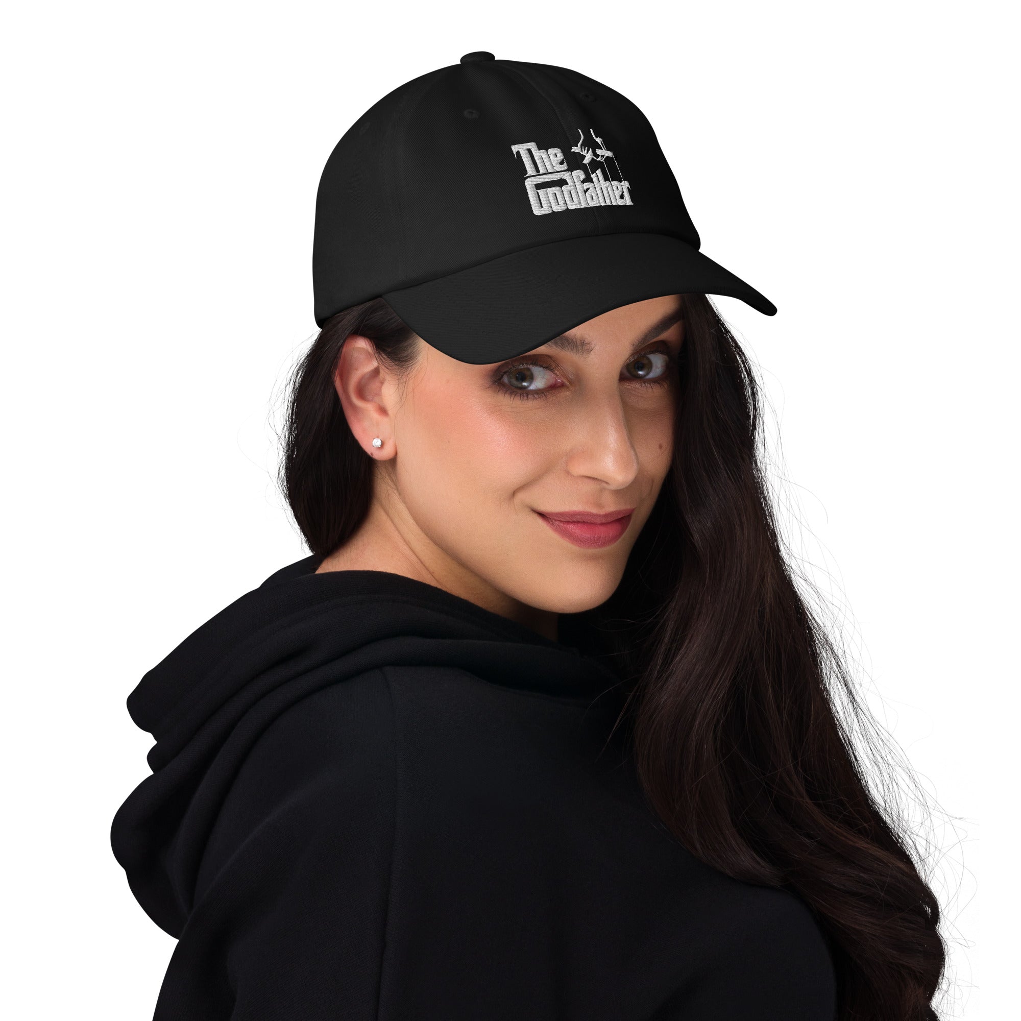 帽子 Netflix Hollywood Black Dad Hat Proud Film Bro Dad Hat – reelTok Podcast